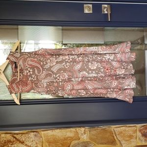 Tommy Hilfiger Sleeveless Sundress Beige and Shades of Peach in color Size 4